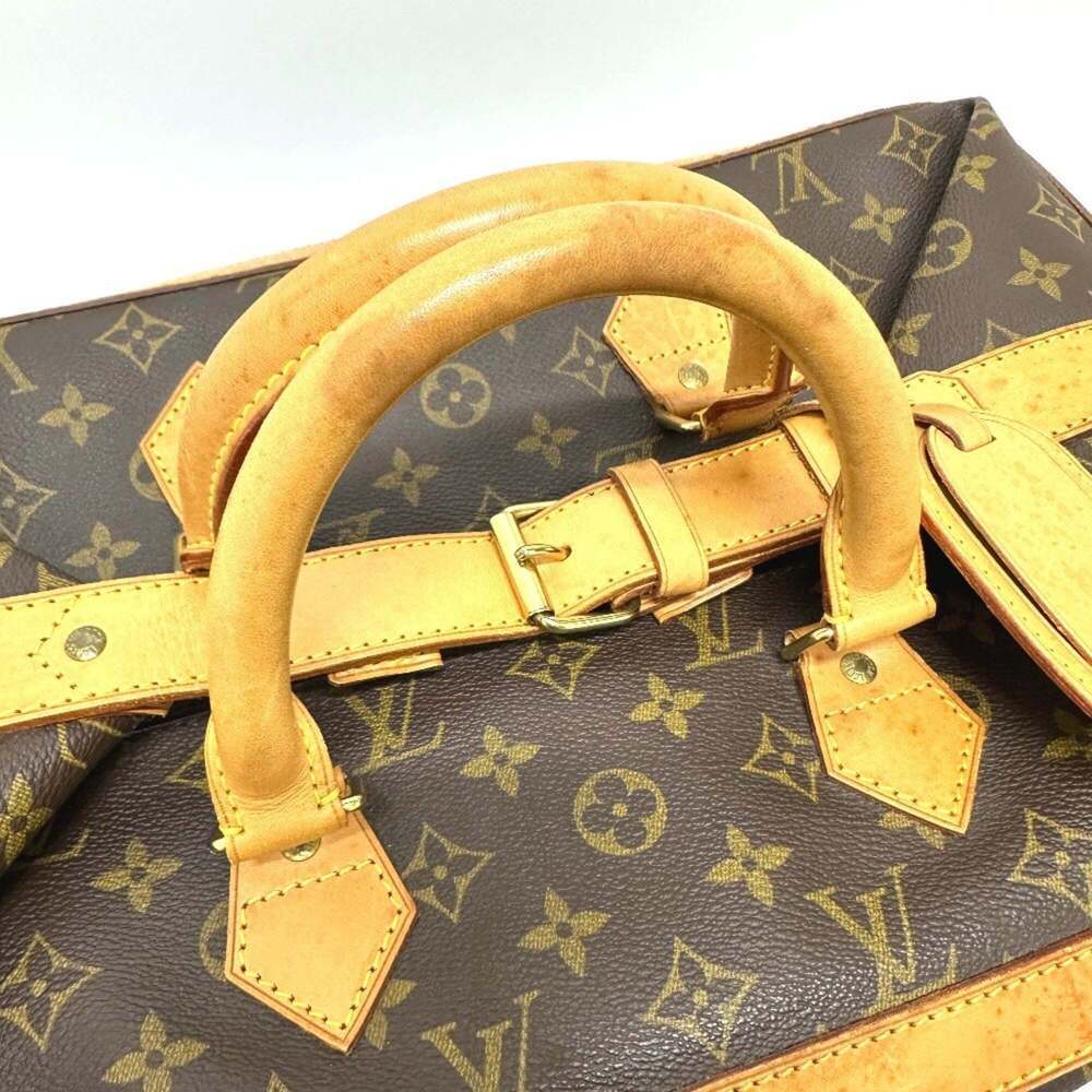 LOUIS VUITTON Brown Monogram Canvas Boston Bag - Picture 9 of 16